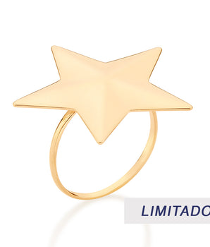 GOLD STAR MAXI RING