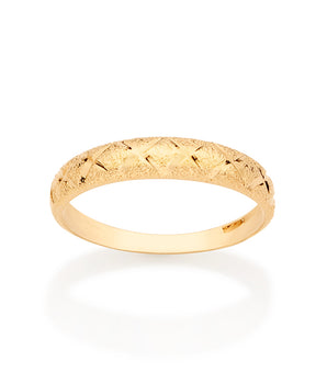 GOLD FOGGED RING