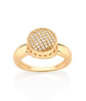 GOLD BRIGHT STARS RING