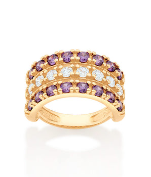 GOLD ALL STAR RING