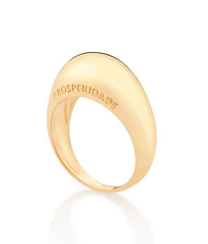 GOLD DOUBLE POWER RING