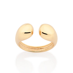 GOLD DROP ADJUSTABLE RING