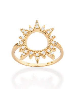 GOLD SUN RING