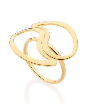 GOLD OCEAN DROPS RING