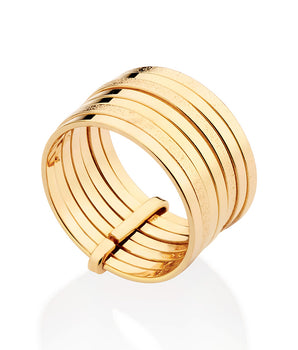 GOLD SEVEN RING