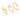 GOLD BUTTERFLY TRIO RING KIT