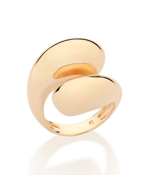 GOLD SOIREE MAXI RING