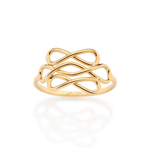 GOLD FOREVER SKINNY RING