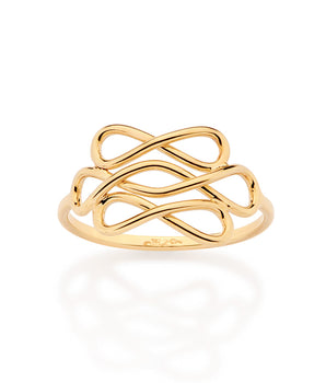 GOLD FOREVER SKINNY RING