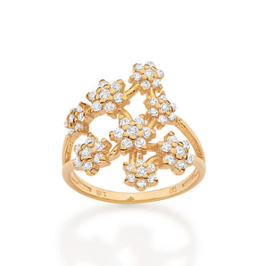GOLD GARDEN OF TIME RING