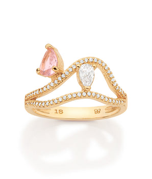 GOLD PINKALICIOUS RING