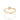 GOLD LOVE STORY BEADED HEART SKINNY RING
