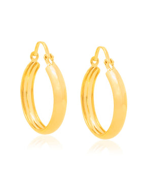 GOLD EARRING RING