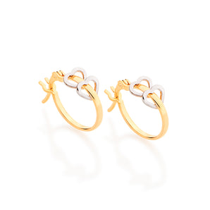 GOLD PLATED KID'S EARRING