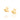 GOLD EARRING WITH ZIRCONIA
