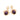GOLD EARRING WITH CRYSTAL AND ZIRCONIA
