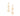 GOLD EARRING WITH ZIRCONIA