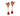 GOLD EARRING WITH CRYSTAL