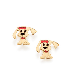 GOLD KID'S EARRING