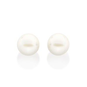 GOLD EARRING WITH PEARL