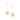 GOLD EARRING WITH PEARL AND ZIRCONIA