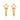 GOLD EARRING WITH ZIRCONIA