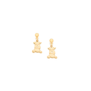 GOLD KID'S EARRING