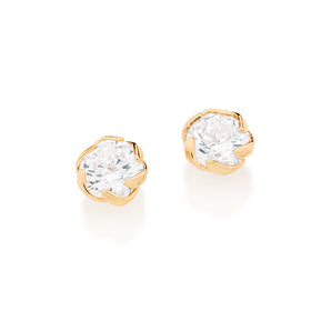 GOLD POINT OF LIGHT EARRING