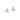 GOLD EARRING WITH ZIRCONIA