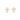 GOLD EARRING WITH ZIRCONIA
