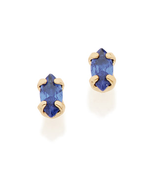 GOLD EARRING WITH ZIRCONIA