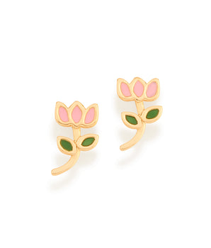 GOLD KID'S EARRING