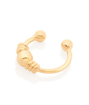 GOLD SPRING EAR CUFF