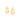 GOLD POINT OF LIGHT AND SPHERE STUD EARRINGS