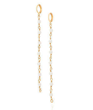 GOLD MULTIWAY CRYSTAL EARRINGS