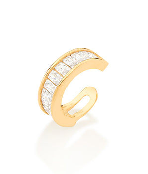 GOLD BETTER TOGETHER EAR CUFF EARRINGS