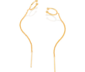 GOLD CHAIN EAR CUFF