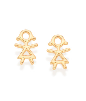 GOLD MY GIRL STUD EARRINGS