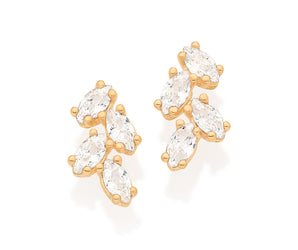 GOLD BEST DAY EVER STUD EARRINGS