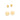 GOLD SUN STUD EARRINGS KIT