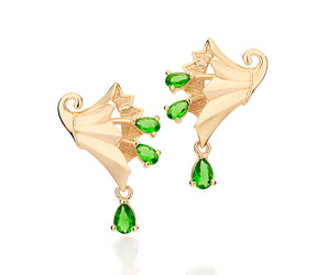GOLD MOTHER NATURE EARRINGS