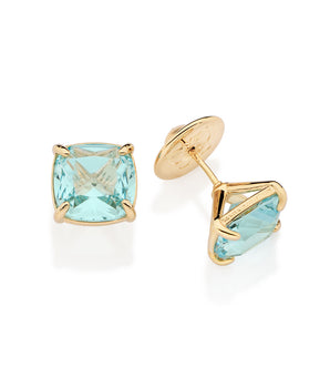 GOLD ORIGIN STORY STUD EARRINGS