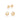 GOLD WRAPPED PEARL EARRING KIT