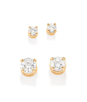 GOLD JOY EARRING KIT IN WHITE