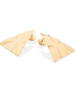 GOLD TIME CAPSULE MAXI EARRINGS