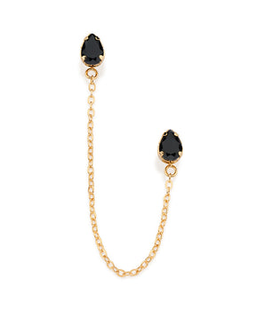 GOLD BLACKHOLE EARRINGS