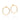 GOLD RIPPLE IN TIME MAXI EARRINGS