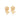 GOLD SUMMER TIME BLOOM STUD EARRINGS