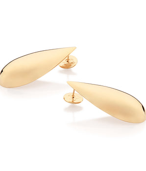 GOLD DROP MAXI EARRINGS
