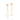 GOLD MEET ME BY THE OCEAN DANGLY EARRINGS
